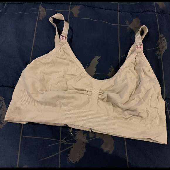 thyme maternity Other - 2for1 Maternity nursing bra with cups-nude-size M